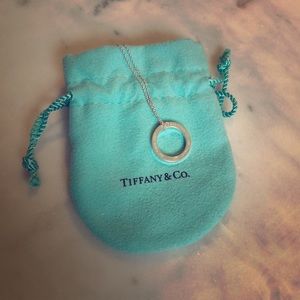 Tiffany & Co. Circle Pendant Necklace
